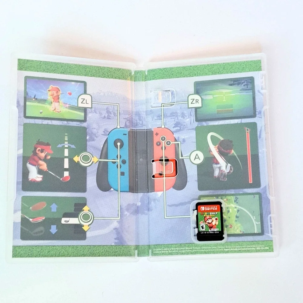 Nintendo Mario Golf Super Rush Video Game Everyone Green Sports Nintendo Switch